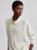 VAR Ivory Mock Neck Sweat