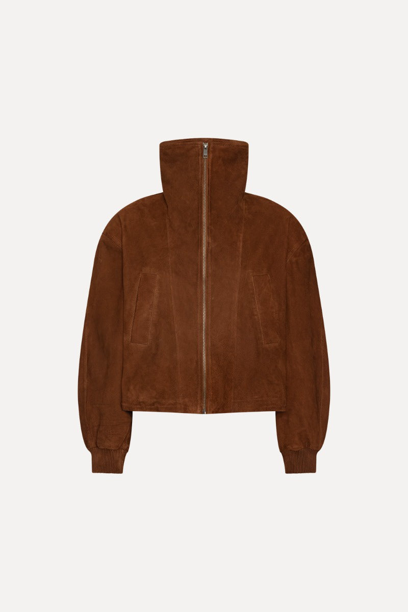 ROT Suede Funnel Jacket