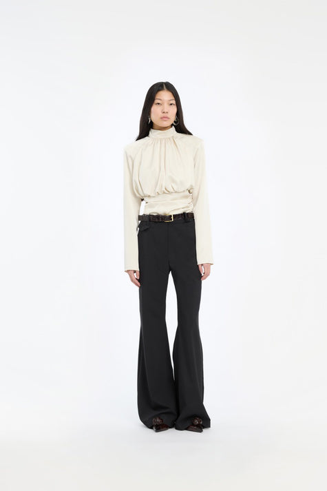 ROT Ruched Long Sleeve Top