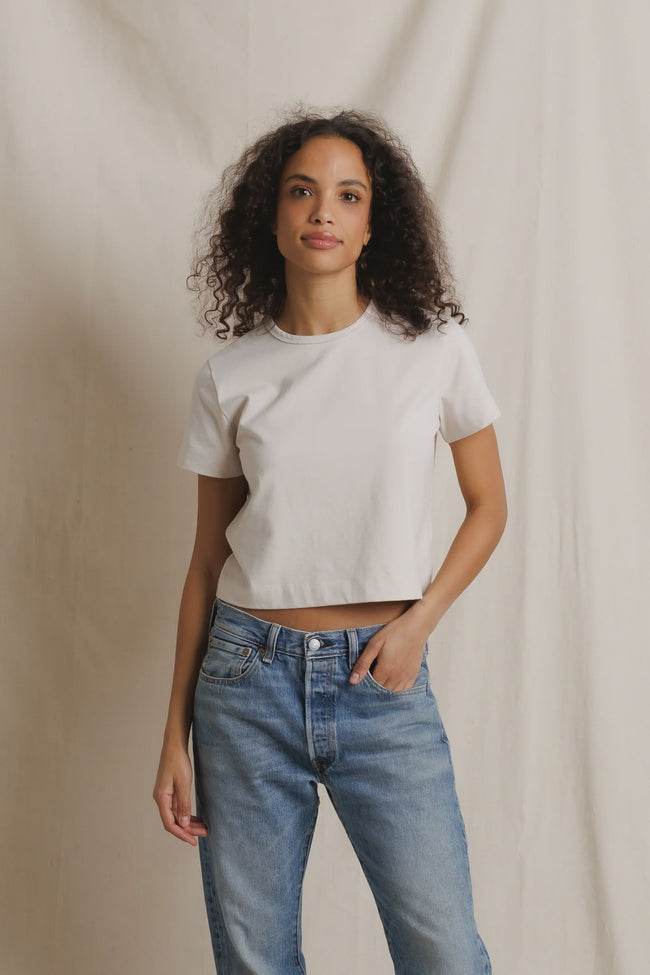 PWT Cropped Crew Tee