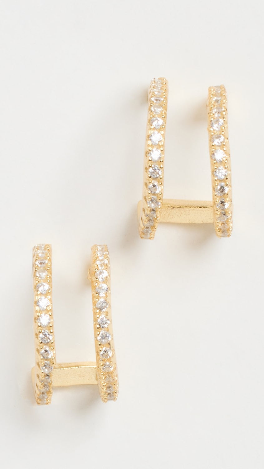 SHA Double Pave Hoop