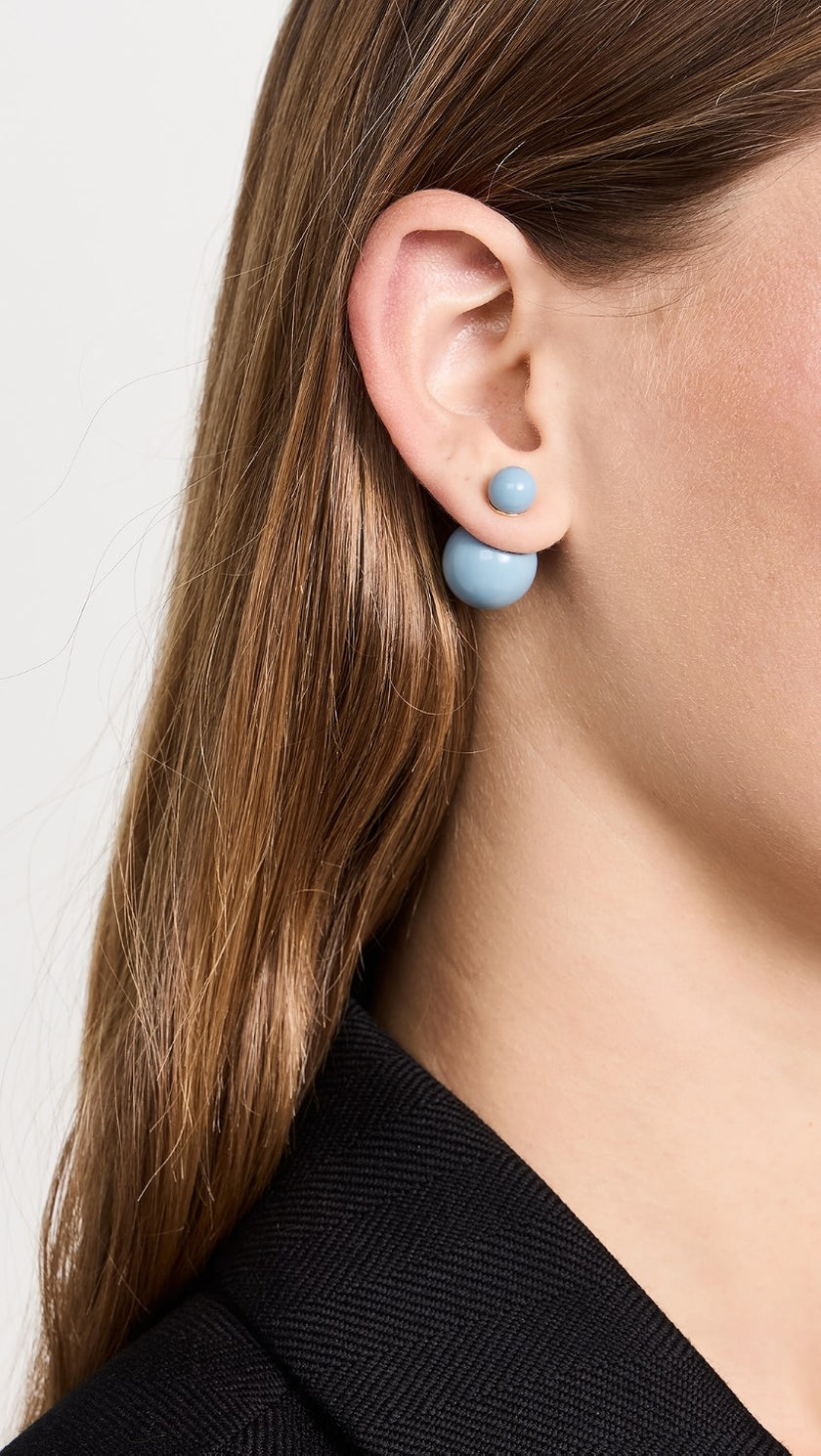 SHA Double Ball Earrings