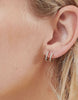 SHA Double Pave Hoop