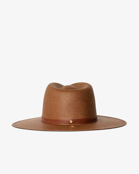 JL Brown Straw Hat