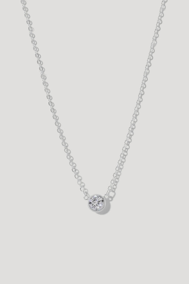 MIR Silver Dainty Necklace