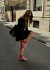 ALOHAS Pink Leather Sneakers