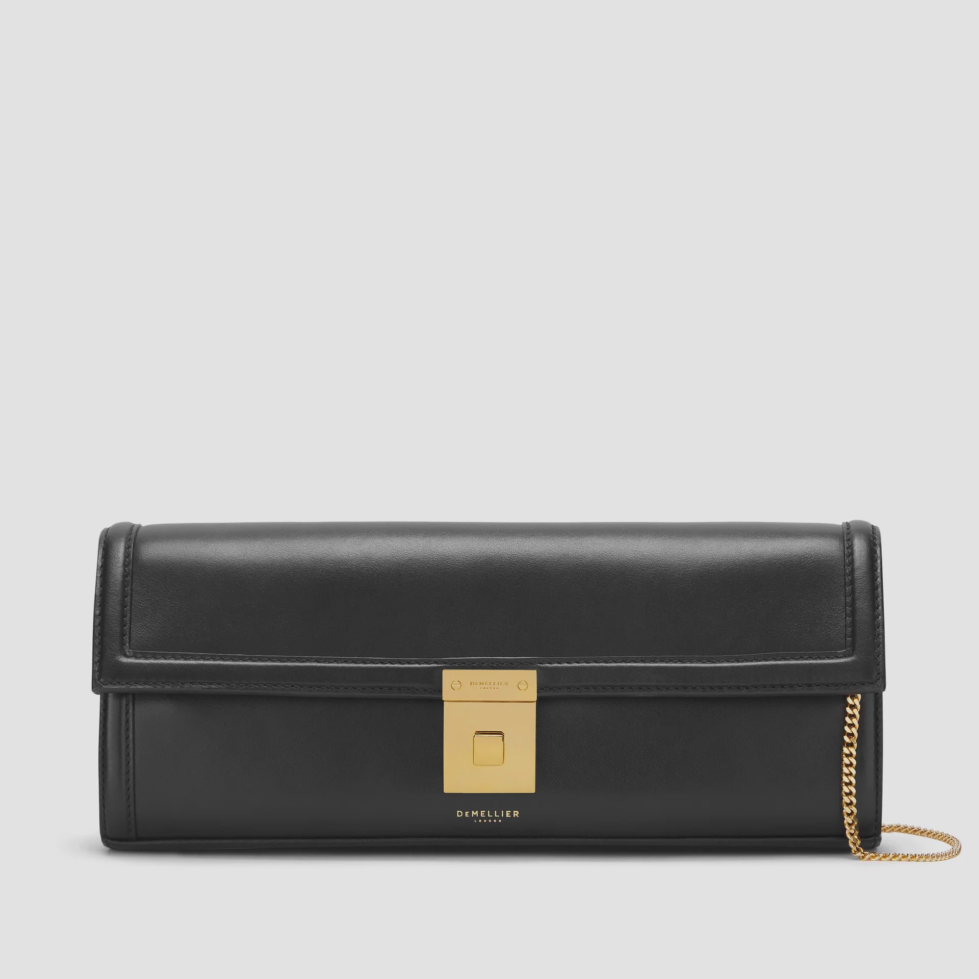 DE Black Smooth Clutch