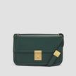 DE Green Smooth Crossbody Bag