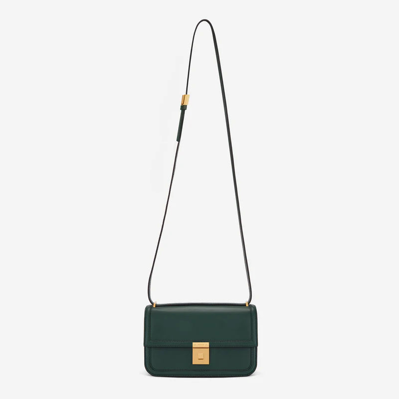 DE Green Smooth Crossbody Bag