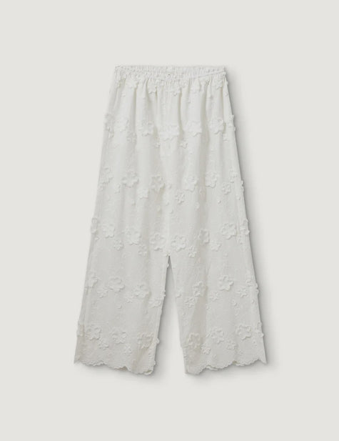 GAR Textured Floral Pants