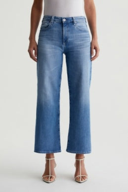 AG Mid Rise Wide Leg Crop