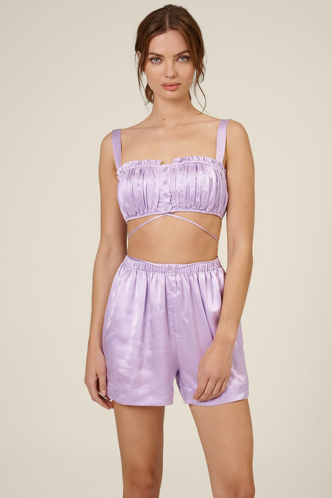 NIC Silk Strap Shorts