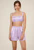 NIC Silk Strap Shorts