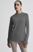 VAR Charcoal LS Top