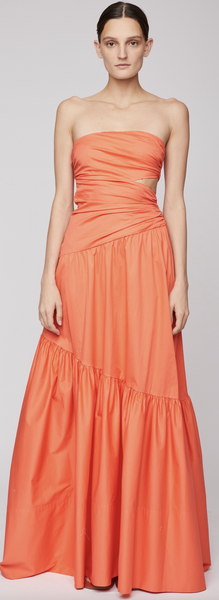 ALC Strapless Tiered Maxi