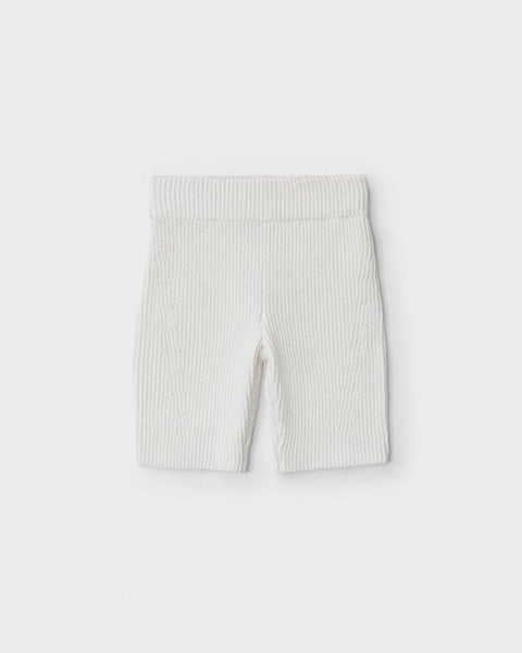 Knit biker shorts